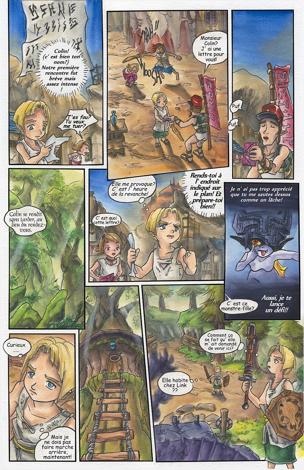 Zelda Twin Destiny - passage (western) parodie de comics porno fr the legend  of zelda. Viol sexe comics.