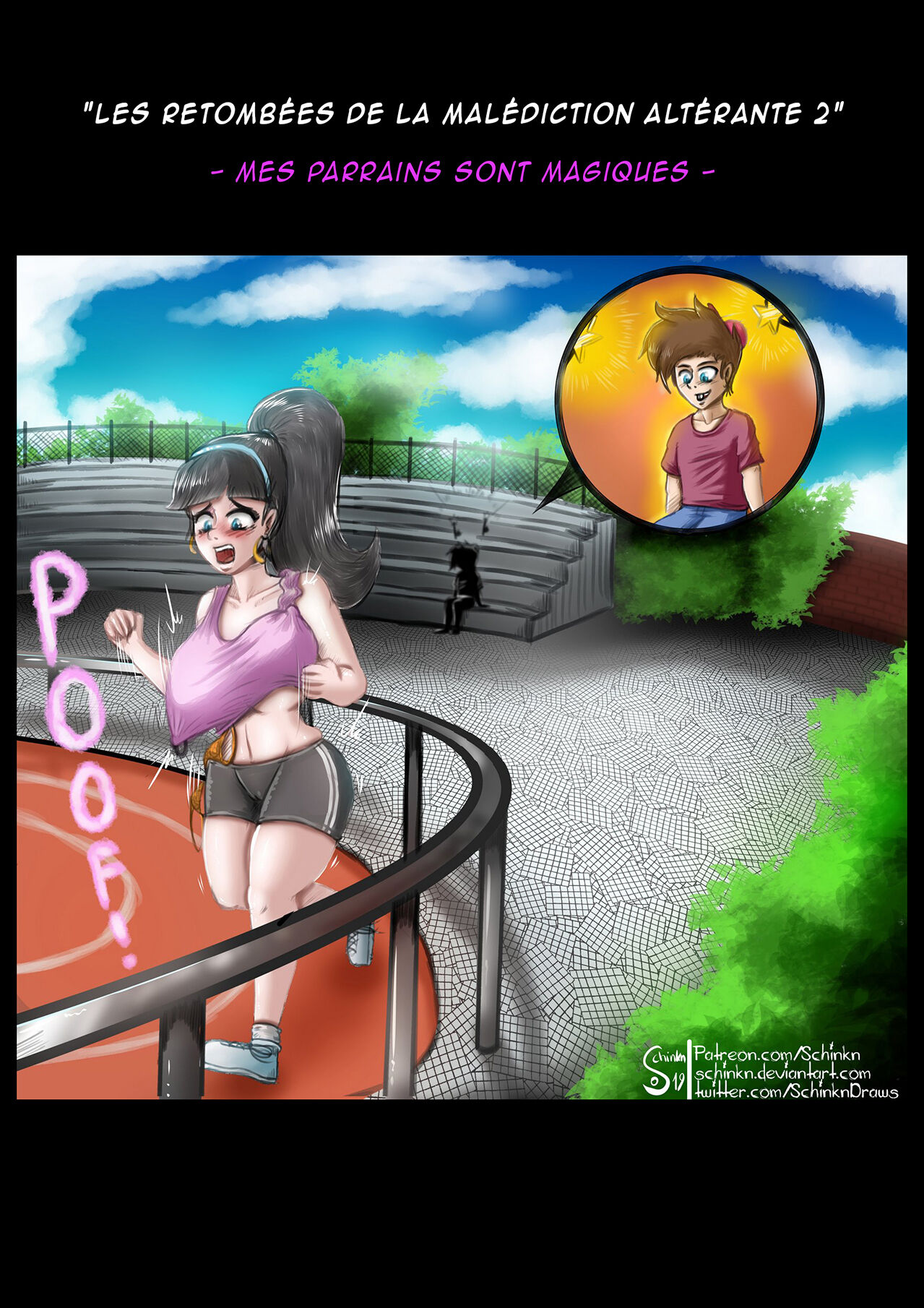 Un festin visuel s'offre à lui