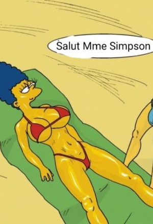 French simpson plage