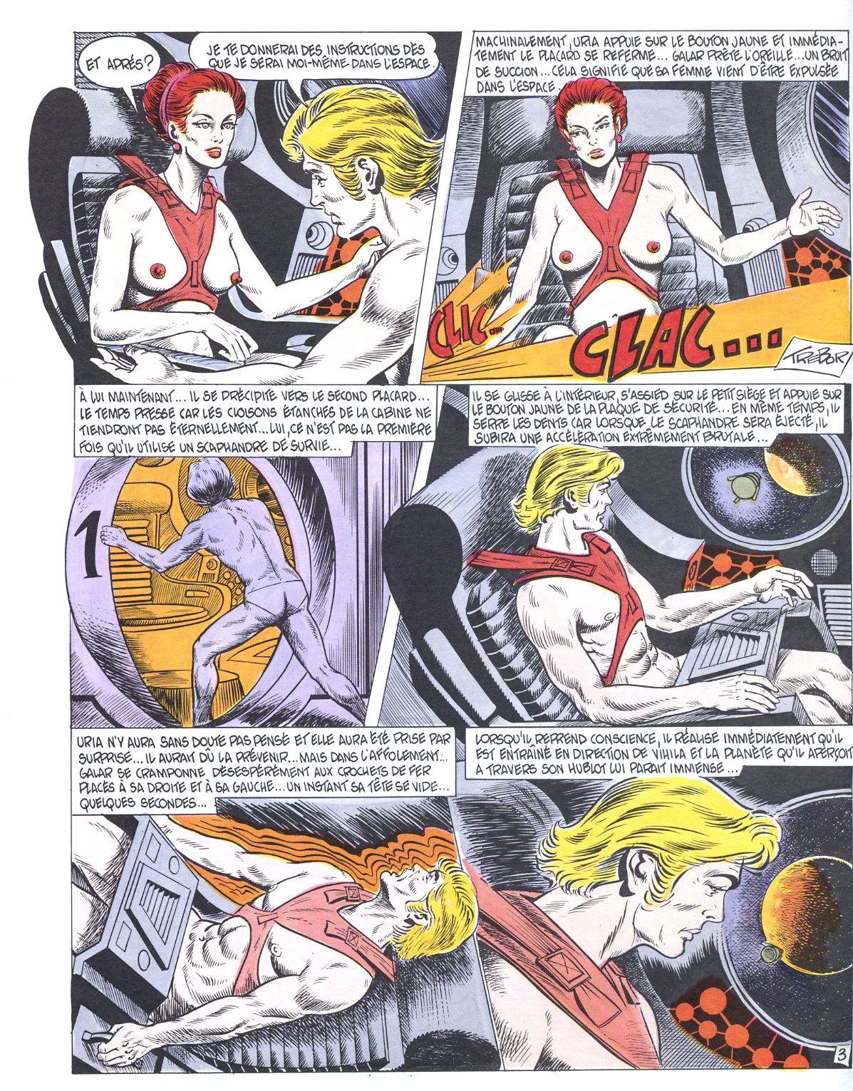 Vihila - Planète des perversions 1 BD porno. Couleur complète porn comics  french  bande dessinee francais.