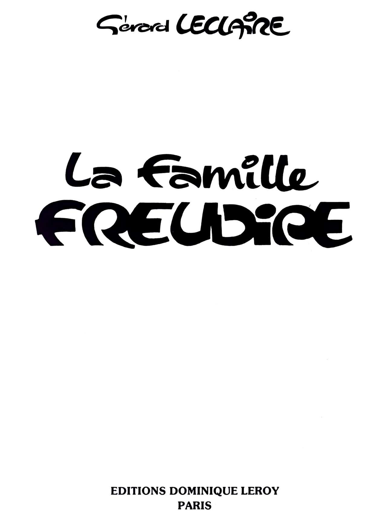 Gerard Leclaire - 01 La Famille Freudipe numero d'image 3