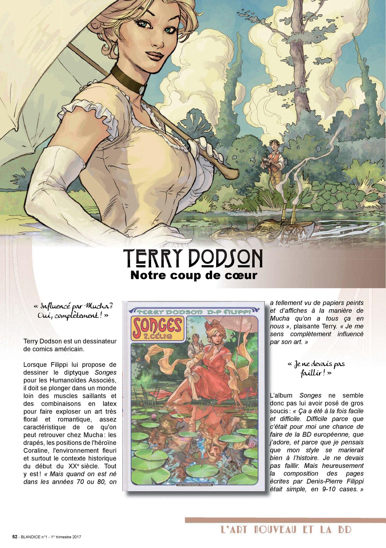 Blandice - 01 - Lart nouveau dans la bd numero d'image 53